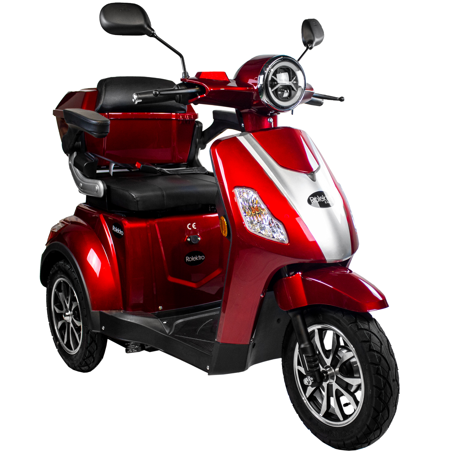 E-Trike 25 V.3 Lithium, Rot, 25 km/h