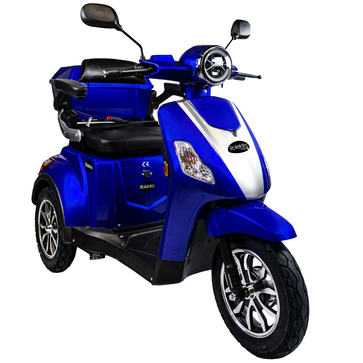 E-Trike 25 V.3 Lithium, Blau, 25 km/h