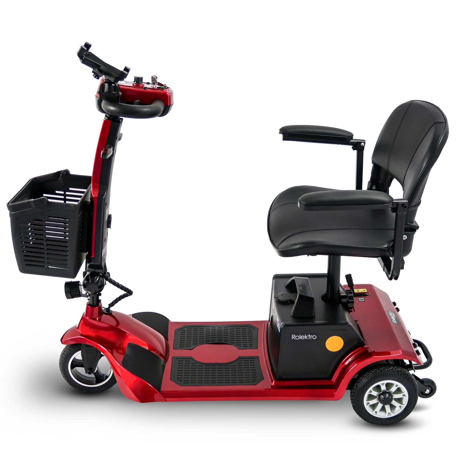 E-Trike 6 Blei-Gel, Rot, 6 km/h