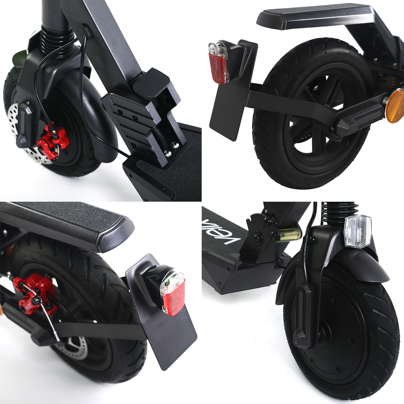 E-Scooter Velix mit Tasche 20kmh 30-40 km