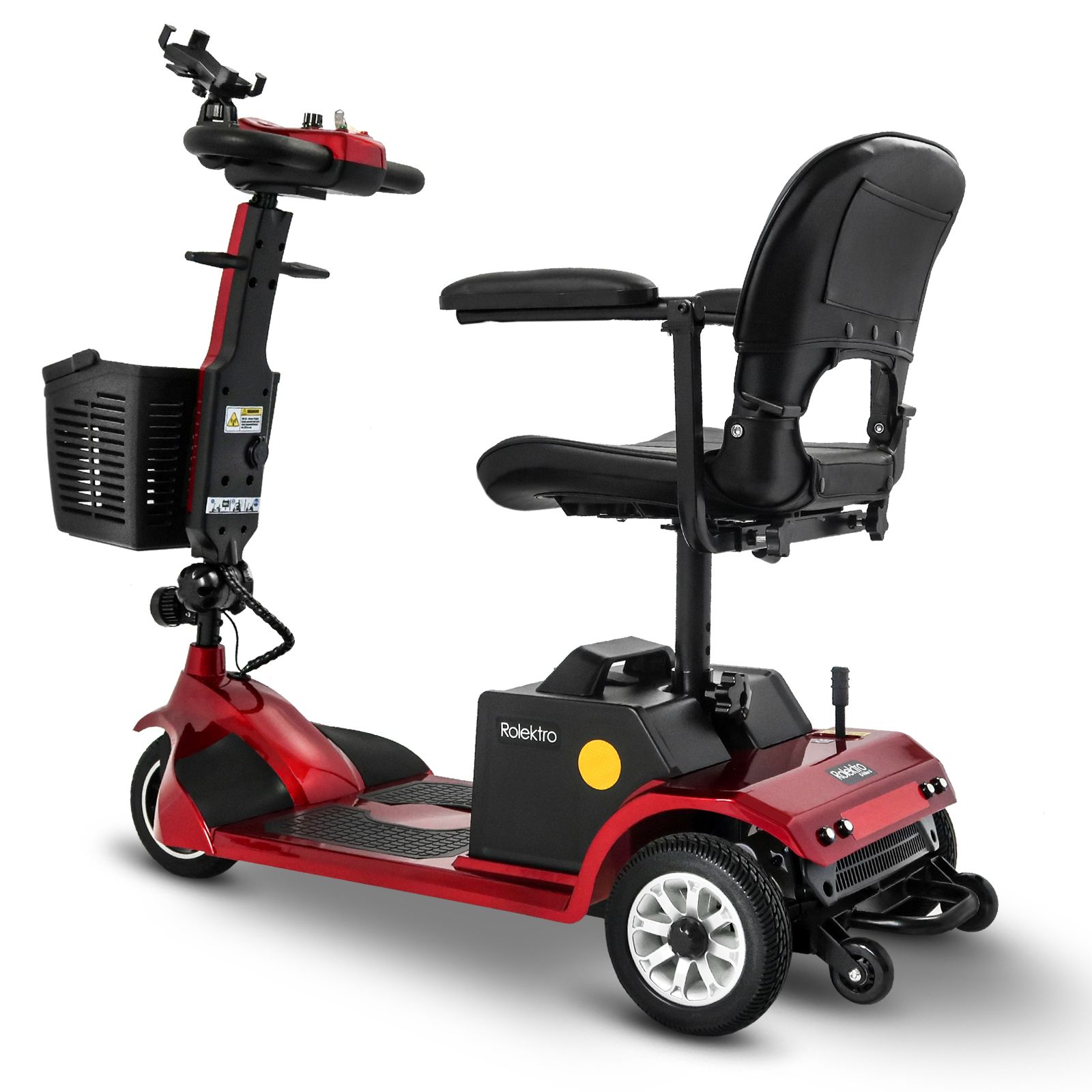 E-Trike 6 Blei-Gel, Rot, 6 km/h