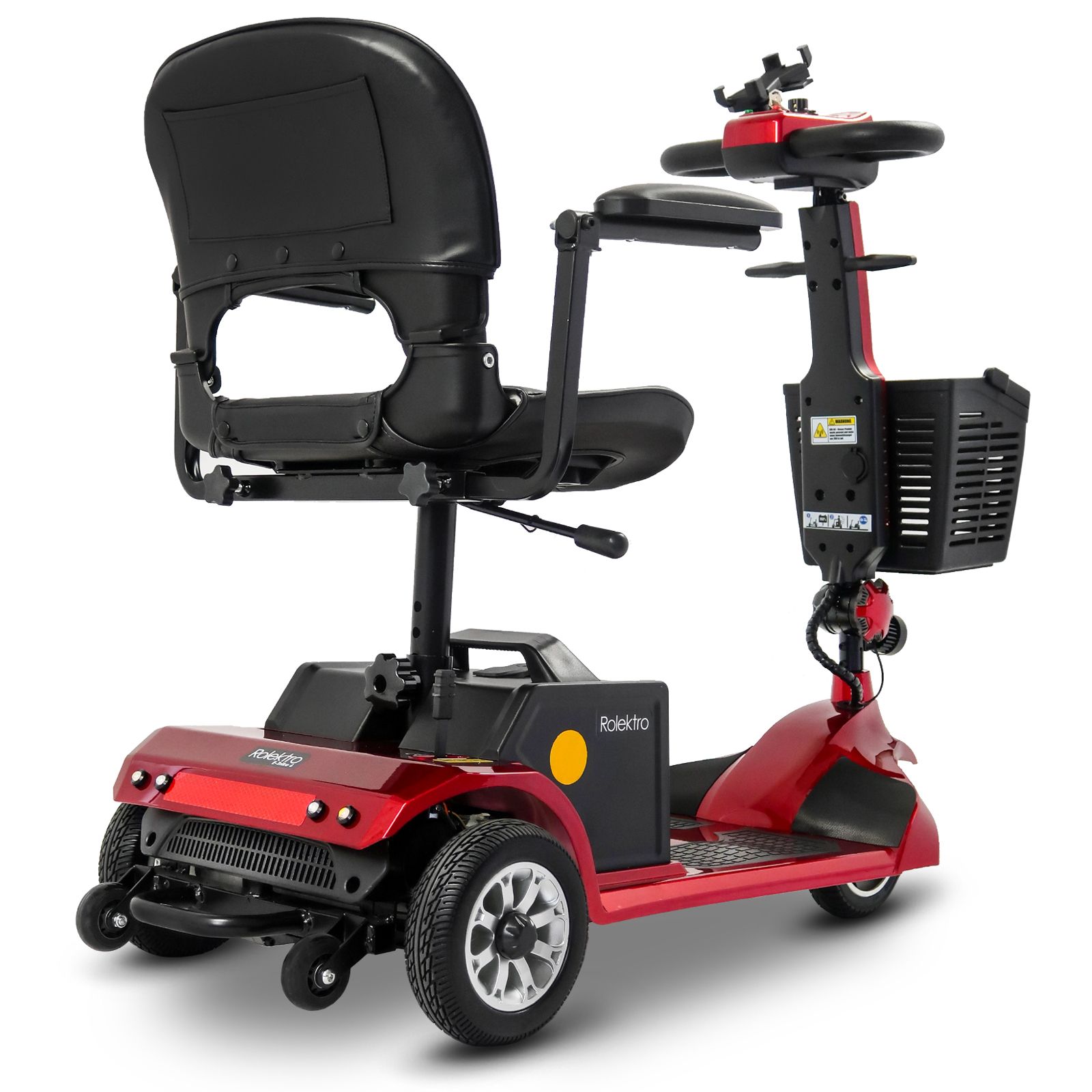 E-Trike 6 Blei-Gel, Rot, 6 km/h