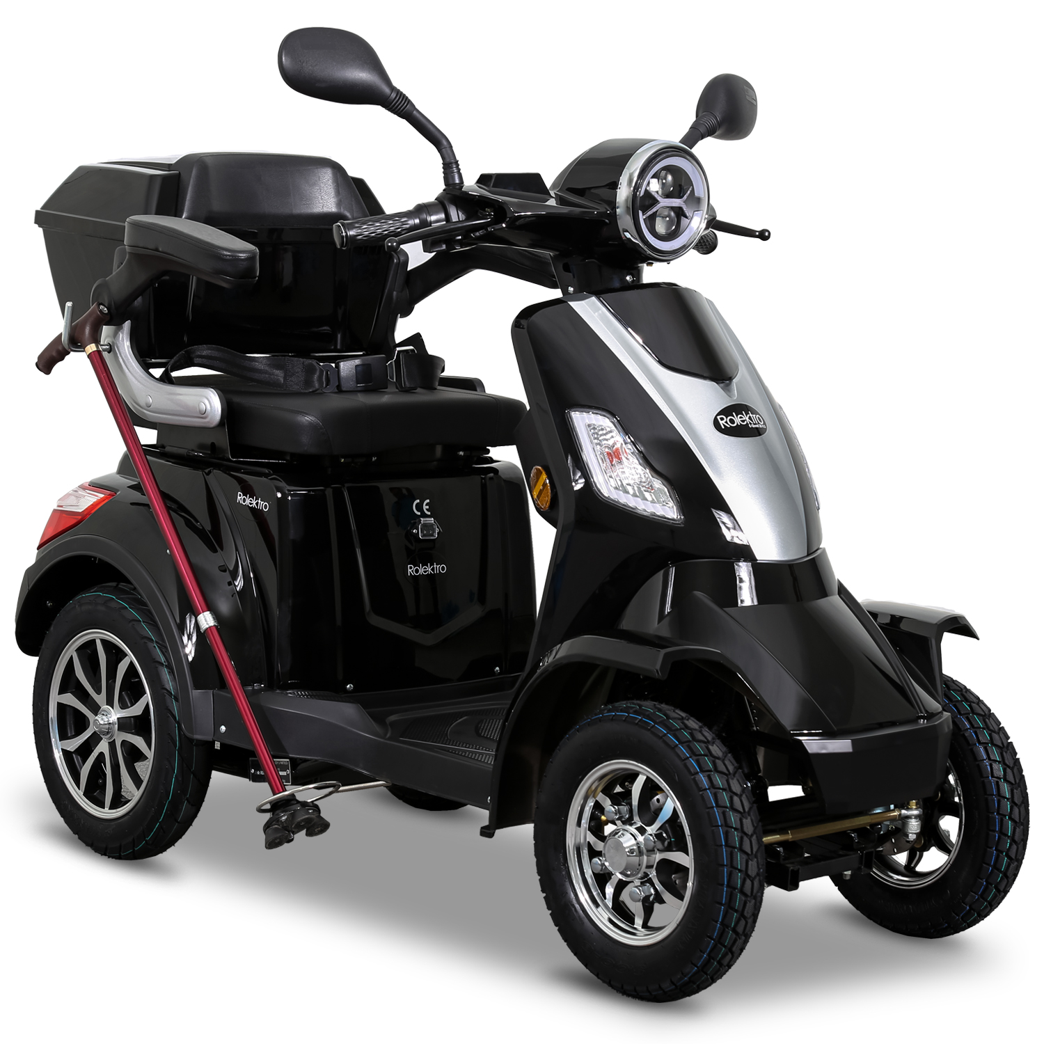 E-Quad 25 V.3 Lithium, Schwarz, 25 km/h